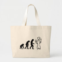 Bäcker-Evolution Einkaufstaschen