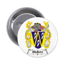 Bäcker-Wappen-Knopf Buttons