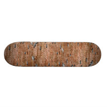 Backsteinmauer-Skateboard Personalisierte Skateboarddecks
