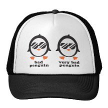 bad penguin - Pinguin Retrokappen
