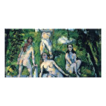 Baden (vier Badegäste) durch Paul Cézanne Photo Karten