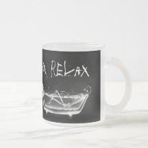 Badewanne-Röntgenstrahl-Skeleton Schwarzes u. Weiß Tee Tasse