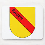 Badisches Wappen mit Schrift mauspads