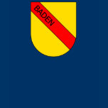 Badisches Wappen mit Schrift t-shirts