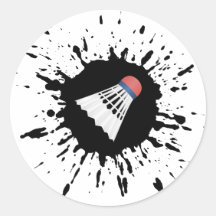 Badminton-Explosion Stickers