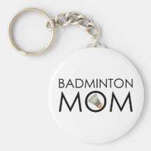 Badminton-Mamma Schlüsselbänder