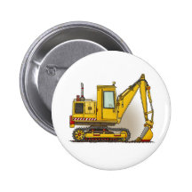 Baggerschaufel-KnopfPin Anstecknadelbuttons