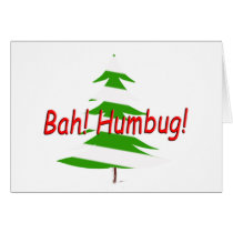 Bah! Humbug! Gruß-Karte karten