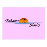 Bahama Insel-Postkarte