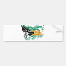 Bahamas-Flagge Autosticker