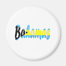Bahamas Kühlschrankmagnet