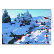 Bailey-Nebenfluss-Weihnachtskarte