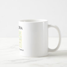 Bakterien ordnen wirklich die Welt an (Morphologie Kaffeetasse