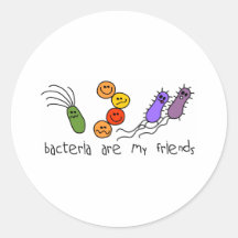 Bakterien sind meine Freunde Sticker
