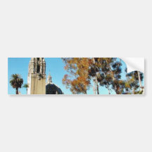 Balboa-Park-Turm Auto Aufkleber