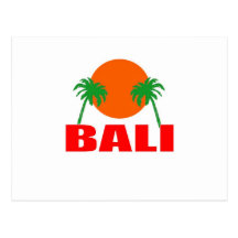 Bali, Indonesien Postkarten