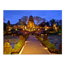 Bali-Postenpostkarte