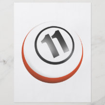 Ball 11 flyer druck