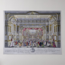 Ball, welche der Krönung von Leopold folgt Poster