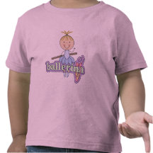Ballerina - blaue T-Shirts und Geschenke