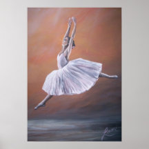 Ballerina Posterdruck
