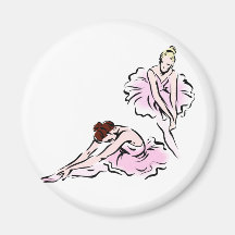 Ballerinen Kühlschrankmagnete