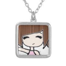 Ballett chibi personalisierte halskette