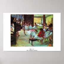 Ballett durch Edgar Degas Plakate