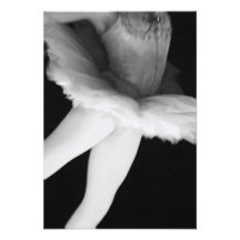 Ballett - Tanz - Ballerina 9 - Schwarzes u. Weiß Ankündigung