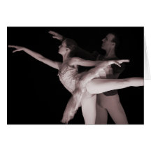 Ballett - Tanz Partners 2 - Rot Karten