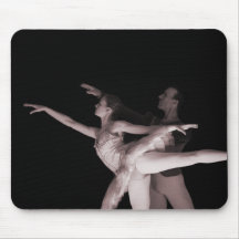 Ballett - Tanz Partners 2 - Rot Mousepad