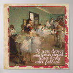 Ballett-Vintager Kunst-Druck Plakatdrucke