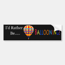 Ballon-Autoaufkleber