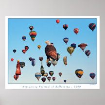 Ballon-Festival Plakate