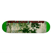 Bambusschädel Felsen-heraus Natur-Skateboard Skateboard Bretter