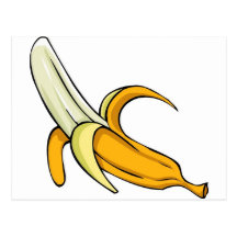 Banana split postkarten