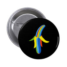 Banane Anstecknadelbuttons