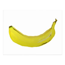 Banane Postkarte