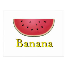 Banane Postkarten