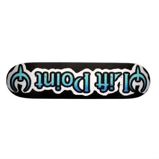 Band-Logo-Plattform Personalisierte Skatedecks