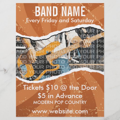 Band-Namensmusik-Flyer 2