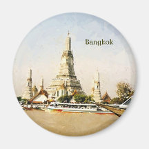 Bangkok Kühlschrankmagnet