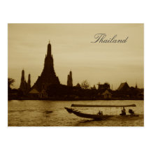 Bangkok, Thailand Postkarte