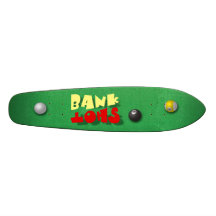 Bank-Schuss-Skateboard Skateboardbretter