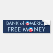 Bank von Omerica Autosticker
