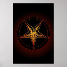 Baphomet Kunst-Druck Plakatdruck