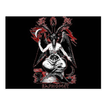 Baphomet Postkarte