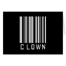 BAR-CLOWN-DUNKELHEIT KARTE