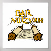 Bar Mitzvah Plakate
