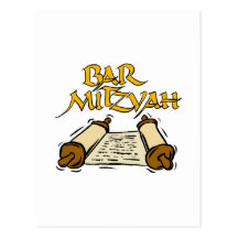 Bar Mitzvah Postkarten